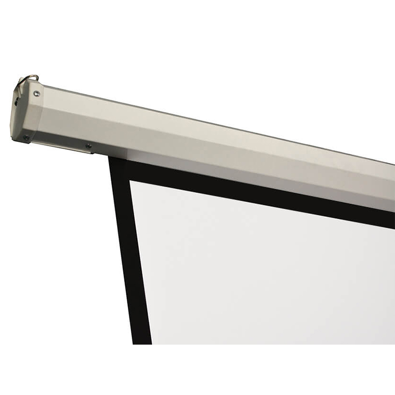 Ecran de proiectie electric de perete, tavan, cu telecomanda RF, 200 x 200 cm, proiectie din fata, format 1:1, Blackmount, 1/1EL200RC-BM-ECRPER 2 Ecran de proiectie electric de perete, tavan, cu telecomanda RF, 200 x 200 cm, proiectie din fata, format 1:1, Blackmount, 1/1EL200RC-BM-ECRPER - imagine 2
