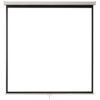 Ecran de proiectie manual de perete, tavan, 300 x 300 cm, proiectie din fata, format 1:1, Blackmount, 1/1MN300-BM-ECRPER 2