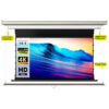 Ecran de proiectie electric tensionat de perete, tavan, cu telecomanda RF, 221 x 125 cm, proiectie din fata, format 16:9, Blackmount, 16/9EL220TAB-BM-ECRPER 1