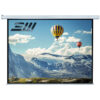 Ecran de proiectie electric de perete, tavan, cu telecomanda RF, 400 x 300 cm, proiectie din fata, format 4:3, Blackmount, 4/3EL400RC-BM-ECRPER 1