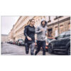 Pachet sistem videowall 2×2 cu fixare pe perete din 4 x display profesional pentru videowall cu rama subtire 3.5mm edge to edge, LED IPS LG 55VL5F, diagonala totala 110″/279 cm, rezolutie afisare 4K UHD (3840 x 2160), luminozitate 500 (cd/m²), 24 / 7, cu suport Voegel’s cu reglaj 3D 3