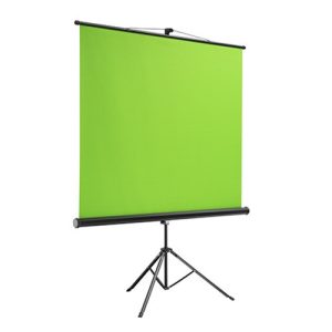 Ecran de proiectie manual de podea cu trepied Green Screen pentru streaming, 180 x 150 cm, proiectie din fata, format 1:1, Blackmount, GREENECR-BGS01-92 1 Ecran de proiectie manual de podea cu trepied Green Screen pentru streaming, 180 x 150 cm, proiectie din fata, format 1:1, Blackmount, GREENECR-BGS01-92