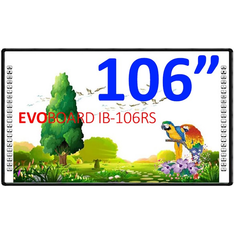 Tabla interactiva 106″ EVOBOARD IB-106RS-NP, 16:9, tehnologie tactila IR, 10 puncte de atingere, software in limba romana 1 Tabla interactiva 106" EVOBOARD IB-106RS-NP, 16:9, tehnologie tactila IR, 10 puncte de atingere, software in limba romana