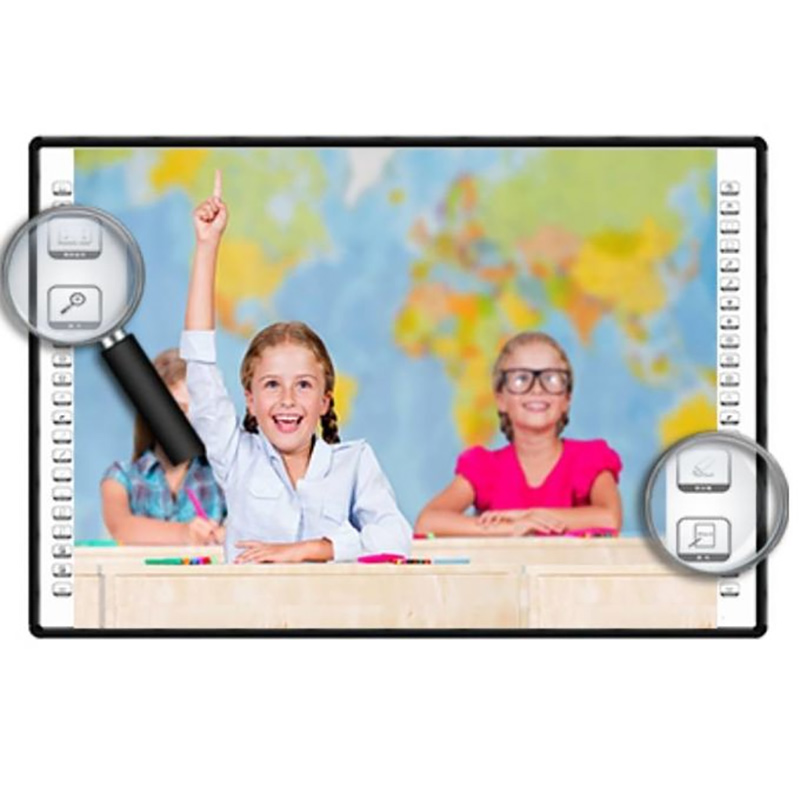 Tabla interactiva 106″ EVOBOARD IB-106RS-NP, 16:9, tehnologie tactila IR, 10 puncte de atingere, software in limba romana 4 Tabla interactiva 106" EVOBOARD IB-106RS-NP, 16:9, tehnologie tactila IR, 10 puncte de atingere, software in limba romana - imagine 4