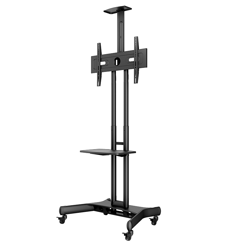 Stand pentru monitor/TV, de podea, cu roti, raft AV și suport pentru cameră, diagonale 32″-60″, maxim 50 kg, Multibrackets MB-2319, inaltime reglabila, negru 3 Stand pentru monitor/TV, de podea, cu roti, raft AV și suport pentru cameră, diagonale 32″-60″, maxim 50 kg, Multibrackets MB-2319, inaltime reglabila, negru - imagine 3