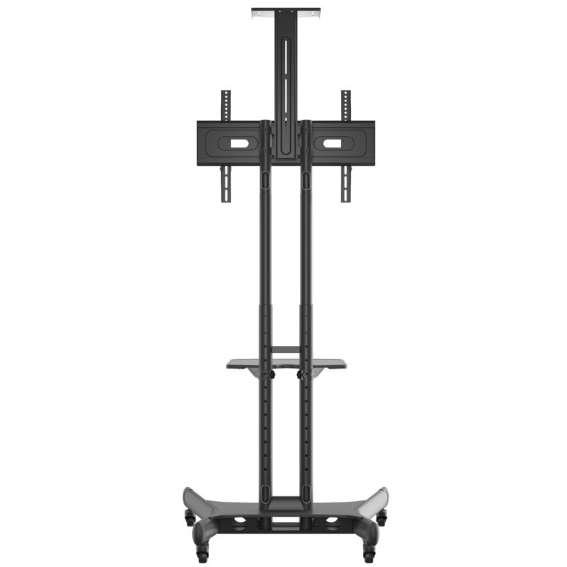 Stand pentru monitor/TV, de podea, cu roti, raft AV și suport pentru cameră, diagonale 32″-60″, maxim 50 kg, Multibrackets MB-2319, inaltime reglabila, negru 4 Stand pentru monitor/TV, de podea, cu roti, raft AV și suport pentru cameră, diagonale 32″-60″, maxim 50 kg, Multibrackets MB-2319, inaltime reglabila, negru - imagine 4