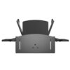 Stand pentru monitor/TV, de podea, cu roti, raft AV și suport pentru cameră, diagonale 32″-60″, maxim 50 kg, Multibrackets MB-2319, inaltime reglabila, negru 6