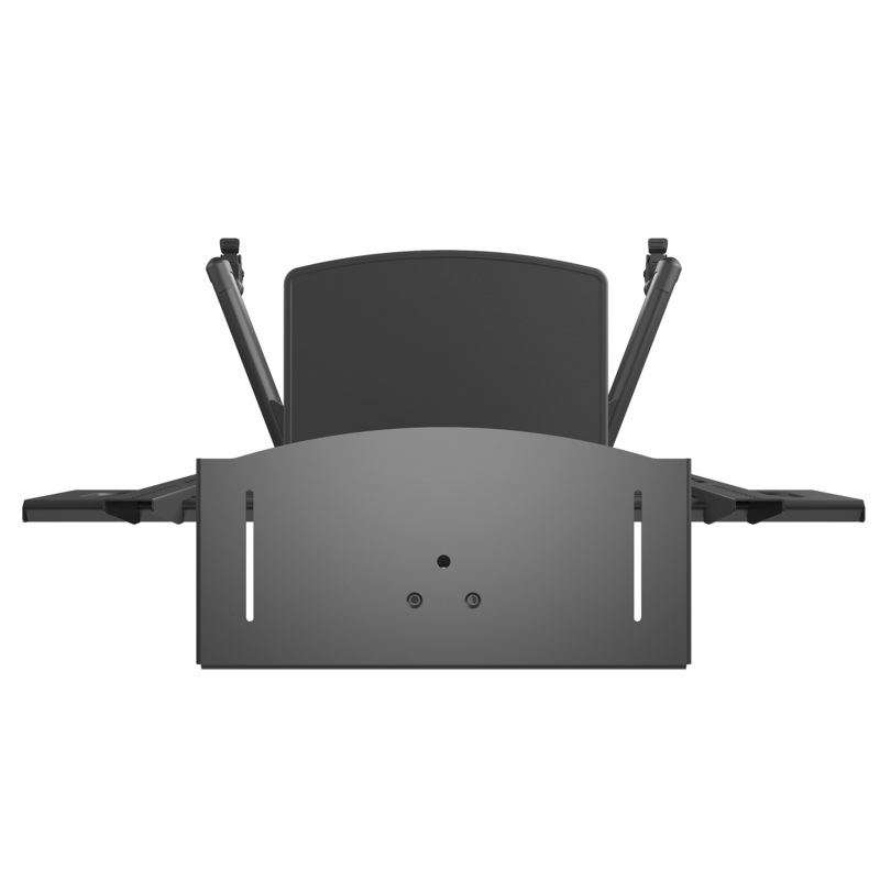 Stand pentru monitor/TV, de podea, cu roti, raft AV și suport pentru cameră, diagonale 32″-60″, maxim 50 kg, Multibrackets MB-2319, inaltime reglabila, negru 6 Stand pentru monitor/TV, de podea, cu roti, raft AV și suport pentru cameră, diagonale 32″-60″, maxim 50 kg, Multibrackets MB-2319, inaltime reglabila, negru - imagine 6
