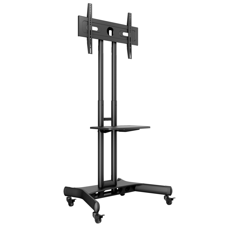 Stand pentru monitor/TV, de podea, cu roti, raft AV și suport pentru cameră, diagonale 32″-60″, maxim 50 kg, Multibrackets MB-2319, inaltime reglabila, negru 7 Stand pentru monitor/TV, de podea, cu roti, raft AV și suport pentru cameră, diagonale 32″-60″, maxim 50 kg, Multibrackets MB-2319, inaltime reglabila, negru - imagine 7