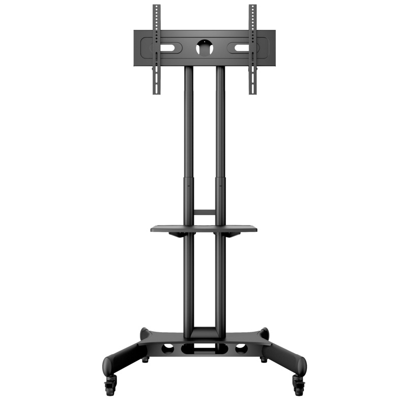 Stand pentru monitor/TV, de podea, cu roti, raft AV și suport pentru cameră, diagonale 32″-60″, maxim 50 kg, Multibrackets MB-2319, inaltime reglabila, negru 8 Stand pentru monitor/TV, de podea, cu roti, raft AV și suport pentru cameră, diagonale 32″-60″, maxim 50 kg, Multibrackets MB-2319, inaltime reglabila, negru - imagine 8