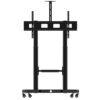 Stand pentru monitor/TV, de podea, cu roti, raft AV și suport pentru cameră, diagonale 65″-100″, VESA 1100 x 600, maxim 100 kg, Blackmount Mobile XXL, inaltime reglabila, negru 5