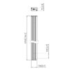 Coloana 270 cm pentru suport videowall, pe sistem Connect-it, Vogel’s PUC2927 3