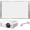 Pachet interactiv: Tabla interactiva 96″ EVOBOARD IB-95Q6 cu pentray inteligent, Videoproiector ST lampa ViewSonic PS502W, Suport videoproiector PRB-11M 1