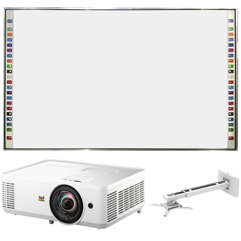Pachet interactiv: Tabla interactiva 96″ EVOBOARD IB-95Q6 cu pentray inteligent, Videoproiector ST lampa ViewSonic PS502W, Suport videoproiector PRB-11M 1 Pachet interactiv: Tabla interactiva 96″ EVOBOARD IB-95Q6 cu pentray inteligent, Videoproiector ST lampa ViewSonic PS502W, Suport videoproiector PRB-11M