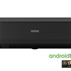 Videoproiector UST laser EPSON EH-LS650B, rezolutie 4K Pro UHD (Îmbunătățire 4K, 3840 x 2160), 3LCD, 3.600 lumeni, contrast 2.500.000:1, 20.000 ore de functionare, negru