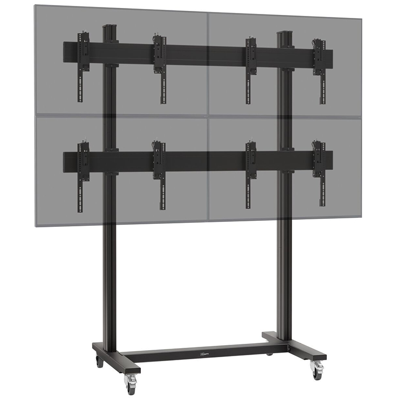 Pachet sistem videowall 2×2 cu baza mobila din 4 x display profesional pentru videowall cu rama subtire 3.5mm edge to edge, LED SWEDS 65″ Ultra Slim Matrix UMX-65K8-01, diagonala totala 130″/330 cm, rezolutie afisare 4K UHD (3840 x 2160), luminozitate 500 (cd/m²), 24 / 7, cu suport Voegel’s cu reglaj 3D si comutator matrice HDMI 2.0 4×4 Seamless, cu functie de Videowall 3 Pachet sistem videowall 2×2 cu baza mobila din 4 x display profesional pentru videowall cu rama subtire 3.5mm edge to edge, LED SWEDS 65″ Ultra Slim Matrix UMX-65K8-01, diagonala totala 130″/330 cm, rezolutie afisare 4K UHD (3840 x 2160), luminozitate 500 (cd/m²), 24 / 7, cu suport Voegel’s cu reglaj 3D si comutator matrice HDMI 2.0 4×4 Seamless, cu functie de Videowall - imagine 3