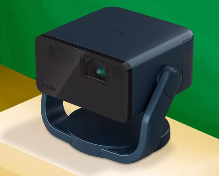 Videoproiector mini, portabil laser EPSON EF-22N, rezolutie FullHD (1920 x 1080), 3LCD, 1.000 lumeni, contrast 5.000.000:1, 20.000 ore de functionare, albastru metalic 1 Videoproiector mini, portabil laser EPSON EF-22N, rezolutie FullHD (1920 x 1080), 3LCD, 1.000 lumeni, contrast 5.000.000:1, 20.000 ore de functionare, albastru metalic