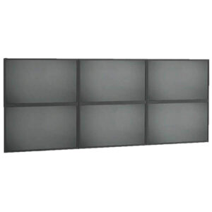 Pachet kit/sistem suport pentru videowall format 3 x 2 cu fixare pe perete, reglaj 3D, Vogel’s