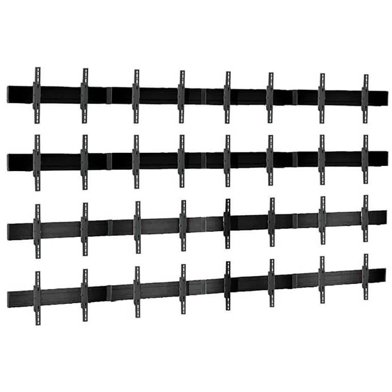 Pachet sistem videowall 4×4 cu fixare pe perete din 16 x display profesional pentru videowall cu rama subtire 3.5mm edge to edge, LED IPS Prestigio PSIW55N0U0, diagonala totala 218″/555 cm, rezolutie afisare 8K (7680 x 4320), luminozitate 500 (cd/m²), 24 / 7, cu suport Voegel’s cu reglaj 3D 11 Pachet sistem videowall 4×4 cu fixare pe perete din 16 x display profesional pentru videowall cu rama subtire 3.5mm edge to edge, LED IPS Prestigio PSIW55N0U0, diagonala totala 218″/555 cm, rezolutie afisare 8K (7680 x 4320), luminozitate 500 (cd/m²), 24 / 7, cu suport Voegel’s cu reglaj 3D - imagine 11