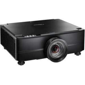 Videoproiector Short Throw ST de instalare fixa laser Optoma ZU920T ST, rezolutie WUXGA (1920 x 1200), DLP, 9.800 lumeni, contrast 3.000.000:1, 30.000 ore de functionare, negru