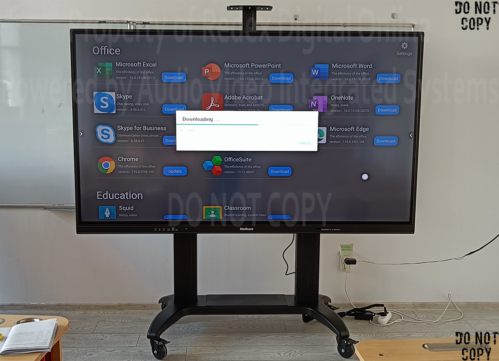 Serviciu de instalare si montare monitor, display profesional tip tabla interactiva, touchscreen, interactiv, echipamente audio video profesionale 1 Serviciu de instalare si montare monitor, display profesional tip tabla interactiva, touchscreen, interactiv, echipamente audio video profesionale