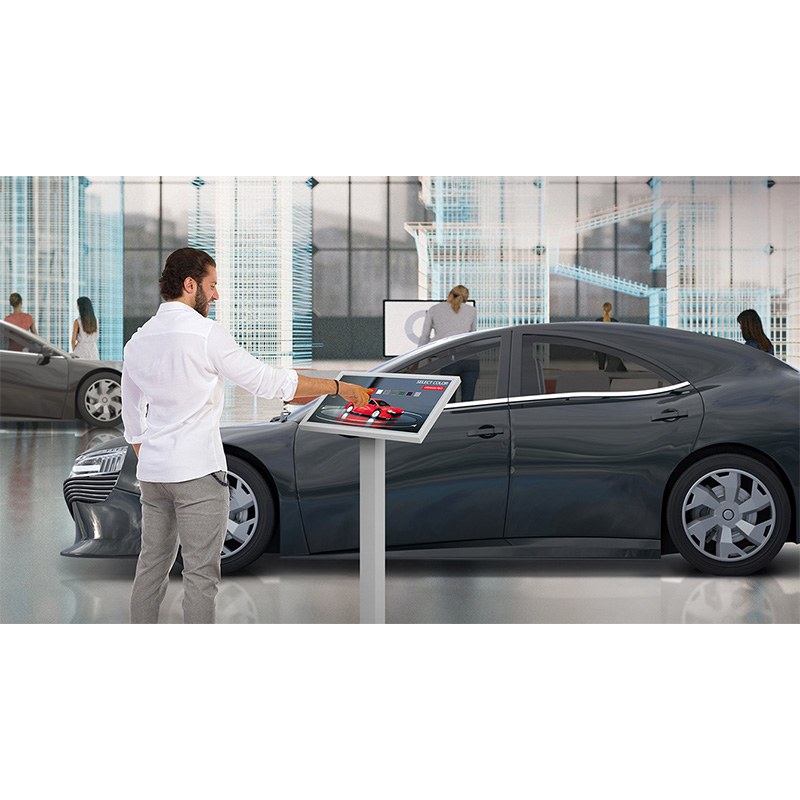 Display profesional cu touchscreen LED IPS LG 27TNF3K, diagonala 27″/69 cm, rezolutie FullHD (1920 x 1080), luminozitate 300 (cd/m²), 16 / 7, webOS 2.2 2 Display profesional cu touchscreen LED IPS LG 27TNF3K, diagonala 27"/69 cm, rezolutie FullHD (1920 x 1080), luminozitate 300 (cd/m²), 16 / 7, webOS 2.2 - imagine 2