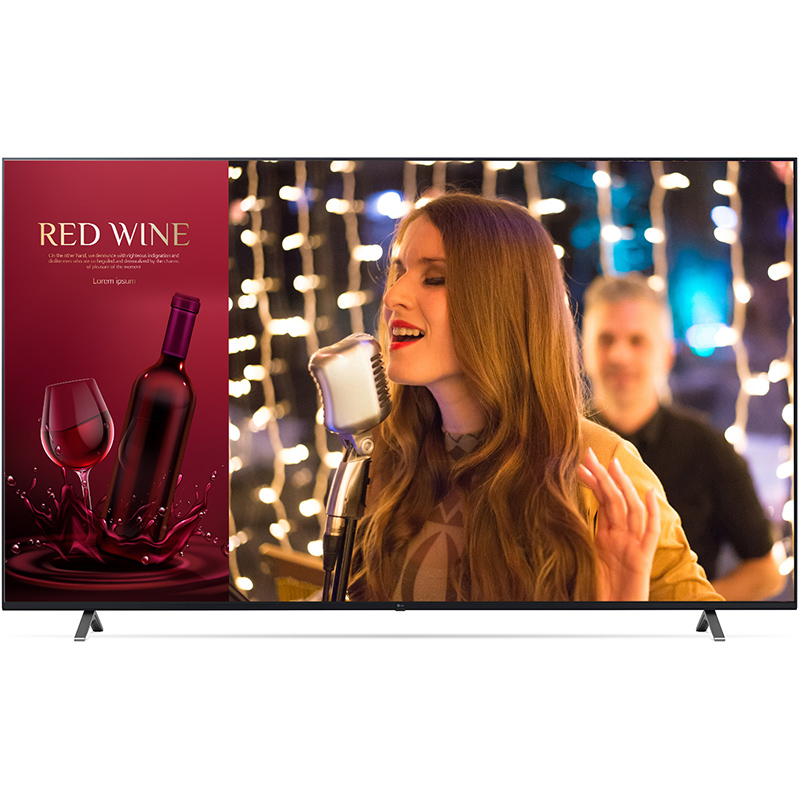Display profesional pentru prezentare si semnalistica digitala LED IPS LG 55UN640S0LD-AEU, diagonala 55″/139 cm, rezolutie 4K UHD (3840 x 2160), luminozitate 400 (cd/m²), 16 / 7, webOS 2.2 1 Display profesional pentru prezentare si semnalistica digitala LED IPS LG 55UN640S0LD-AEU, diagonala 55"/139 cm, rezolutie 4K UHD (3840 x 2160), luminozitate 400 (cd/m²), 16 / 7, webOS 2.2
