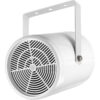 Difuzor tip proiector de sunet pentru adresare publica, de exterior, cu transformator 100V, 10 W, IP44, alb, EDL-110/WS, Monacor 1