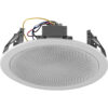 Difuzor de plafon pentru adresare publica cu transformator 100V cu 2 cai, 10 W, 6″, alb, EDL-116TW, Monacor 1