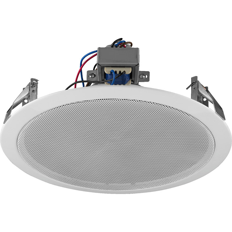 Difuzor de plafon pentru adresare publica cu transformator 100V cu 2 cai, 15 W, 8″, alb, EDL-118TW, Monacor 1 Difuzor de plafon pentru adresare publica cu transformator 100V cu 2 cai, 15 W, 8", alb, EDL-118TW, Monacor