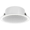 Difuzor de plafon pentru adresare publica cu transformator 100V, 10 W, alb, EDL-11TW, Monacor 1