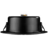 Difuzor de plafon pentru adresare publica cu transformator 100V, 10 W, negru, EDL-11TW/SW, Monacor 2