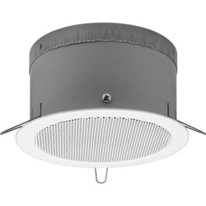 Difuzor cu certificare EN 54-24 de plafon pentru adresare publica A/B, cu doua transformatoare de 100V, 2 x 6 W, 2 x 5″, alb, EDL-165AB/WS, Monacor 1 Difuzor cu certificare EN 54-24 de plafon pentru adresare publica A/B, cu doua transformatoare de 100V, 2 x 6 W, 2 x 5", alb, EDL-165AB/WS, Monacor