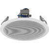 Difuzor de plafon pentru adresare publica cu transformator 100V, full range, 10 W, 8″, alb, EDL-18, Monacor 1