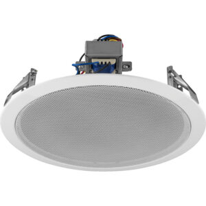 Difuzor de plafon pentru adresare publica cu transformator 100V, full range, 10 W, 8″, alb, EDL-18, Monacor 1 Difuzor de plafon pentru adresare publica cu transformator 100V, full range, 10 W, 8", alb, EDL-18, Monacor