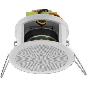 Difuzor de plafon pentru adresare publica cu transformator 100V, 6 W, 2″, alb, EDL-22/WS, Monacor 1 Difuzor de plafon pentru adresare publica cu transformator 100V, 6 W, 2", alb, EDL-22/WS, Monacor