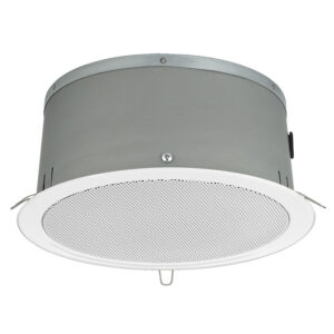 Difuzor cu certificare EN 54-24 de plafon pentru adresare publica, cu transformator 100V, 6 W, 8″, alb, EDL-250C/WS, Monacor 1 Difuzor cu certificare EN 54-24 de plafon pentru adresare publica, cu transformator 100V, 6 W, 8", alb, EDL-250C/WS, Monacor