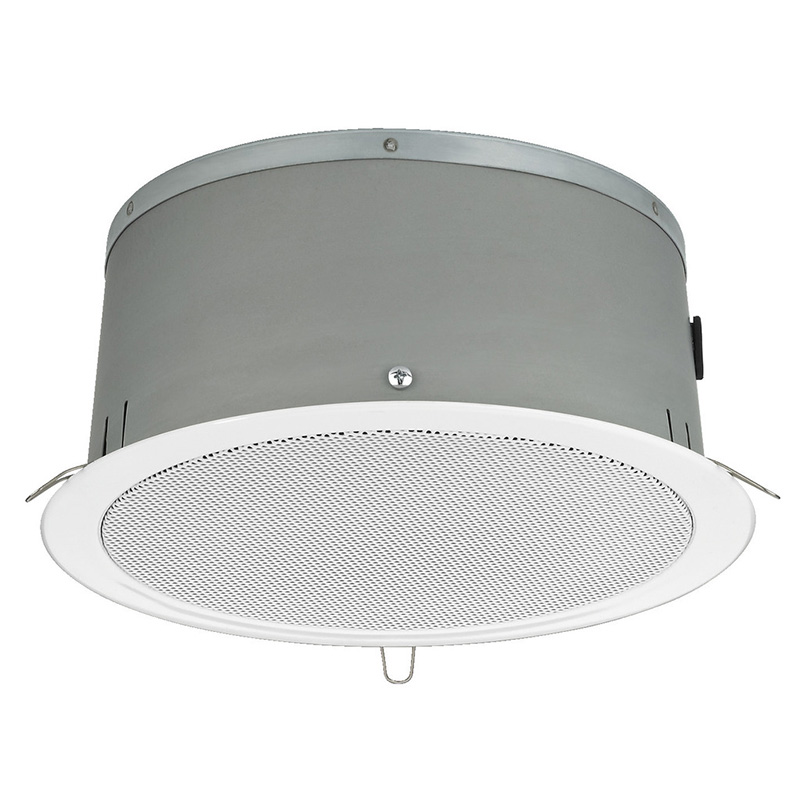 Difuzor cu certificare EN 54-24 de plafon pentru adresare publica, cu transformator 100V, 6 W, 8″, alb, EDL-250C/WS, Monacor 1 Difuzor cu certificare EN 54-24 de plafon pentru adresare publica, cu transformator 100V, 6 W, 8", alb, EDL-250C/WS, Monacor