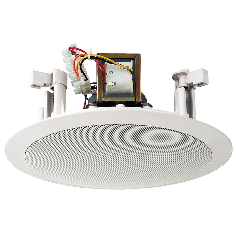 Difuzor de plafon pentru adresare publica cu transformator 100V, full range, 10 W, 6.5″, alb, EDL-26, Monacor 1 Difuzor de plafon pentru adresare publica cu transformator 100V, full range, 10 W, 6.5", alb, EDL-26, Monacor