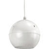 Difuzor suspendat pentru adresare publica, de exterior, cu transformator 100V / impedanta 8Ω, 10 W, 5″, IP44, alb, EDL-412/WS, Monacor 1