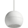 Difuzor cu certificare EN 54-24 suspendat pentru adresare publica, de exterior, cu transformator 100V, full range, 16 W, 5″, IP35, alb, EDL-416EN/WS, Monacor 1