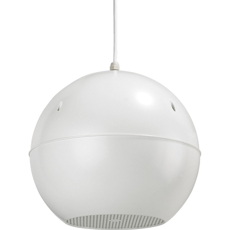 Difuzor suspendat pentru adresare publica, de exterior, cu transformator 100V / impedanta 8Ω, 20 W, 6″, IP44, alb, EDL-420/WS, Monacor 1 Difuzor suspendat pentru adresare publica, de exterior, cu transformator 100V / impedanta 8Ω, 20 W, 6", IP44, alb, EDL-420/WS, Monacor