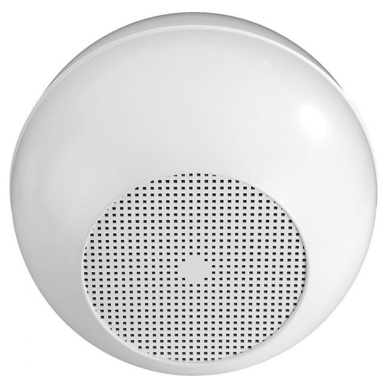 Difuzor suspendat pentru adresare publica, de exterior, cu transformator 100V / impedanta 8Ω, 20 W, 6″, IP44, alb, EDL-420/WS, Monacor 2 Difuzor suspendat pentru adresare publica, de exterior, cu transformator 100V / impedanta 8Ω, 20 W, 6", IP44, alb, EDL-420/WS, Monacor - imagine 2