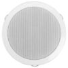 Difuzor de plafon pentru adresare publica cu transformator 100V, full range, 6 W, 6.5″, alb, EDL-606, Monacor 1