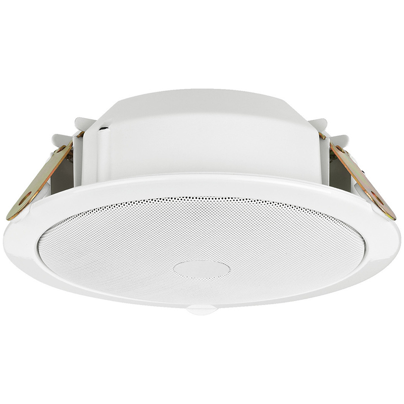 Difuzor cu certificare EN 54-24 de plafon pentru adresare publica cu transformator 100V, full range, 12 W, 6.5″, alb, EDL-612EN, Monacor 1 Difuzor cu certificare EN 54-24 de plafon pentru adresare publica cu transformator 100V, full range, 12 W, 6.5", alb, EDL-612EN, Monacor