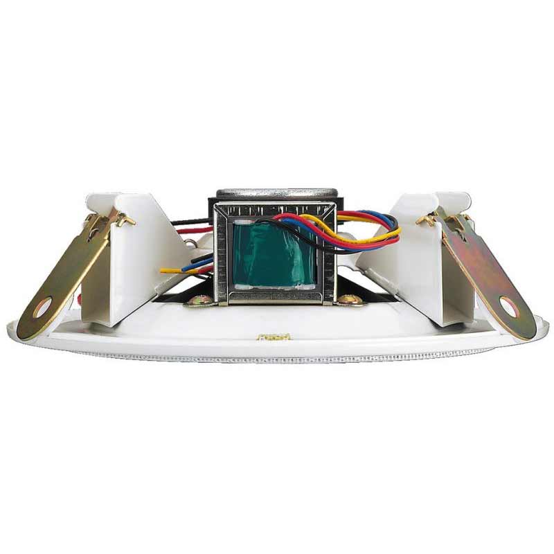 Difuzor de plafon pentru adresare publica cu transformator 100V, full range, 12 W, 6.5″, alb, EDL-612, Monacor 3 Difuzor de plafon pentru adresare publica cu transformator 100V, full range, 12 W, 6.5", alb, EDL-612, Monacor - imagine 3