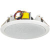 Difuzor de plafon pentru adresare publica cu transformator 100V, full range, 20 W, 6.5″, alb, EDL-620, Monacor 1