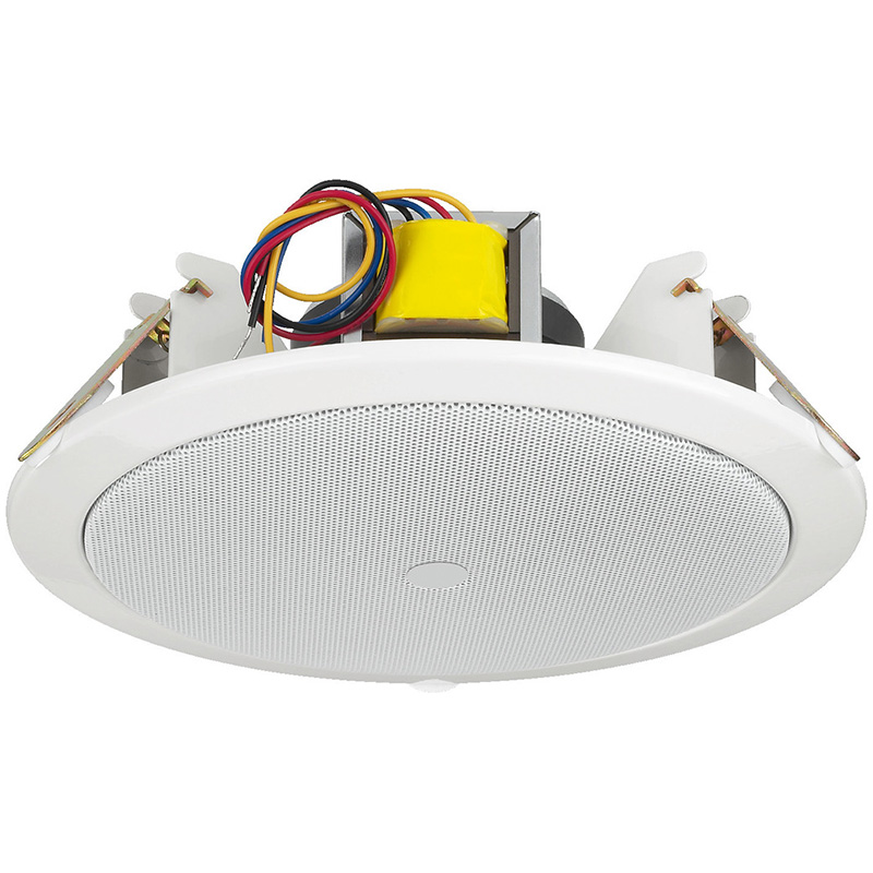 Difuzor de plafon pentru adresare publica cu transformator 100V, full range, 20 W, 6.5″, alb, EDL-620, Monacor 1 Difuzor de plafon pentru adresare publica cu transformator 100V, full range, 20 W, 6.5", alb, EDL-620, Monacor