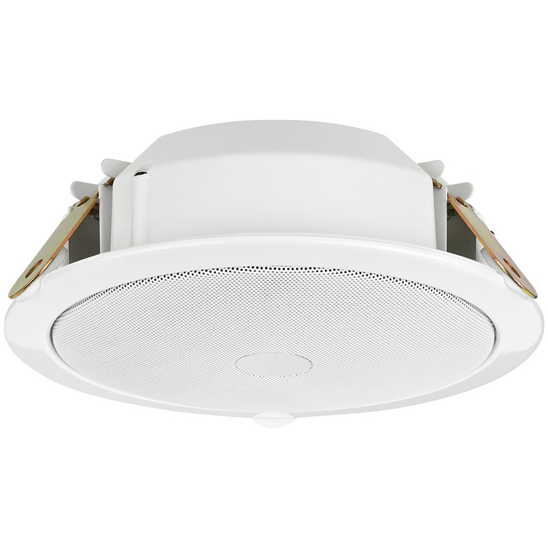 Difuzor cu certificare EN 54-24 de plafon pentru adresare publica cu transformator 100V, full range, 20 W, 6.5″, alb, EDL-620EN, Monacor 1 Difuzor cu certificare EN 54-24 de plafon pentru adresare publica cu transformator 100V, full range, 20 W, 6.5", alb, EDL-620EN, Monacor