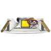 Difuzor de plafon pentru adresare publica cu transformator 100V, full range, 20 W, 6.5″, alb, EDL-620, Monacor 2